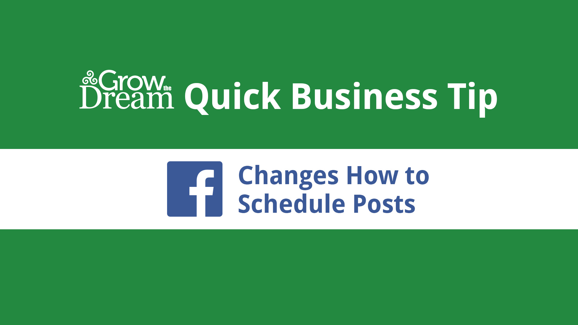 [Video] How to Schedule Posts on Your Facebook Page