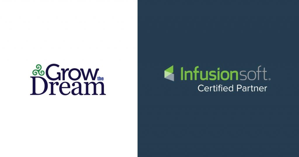Grow The Dream achieves new status as Infusionsoft Certified Partner