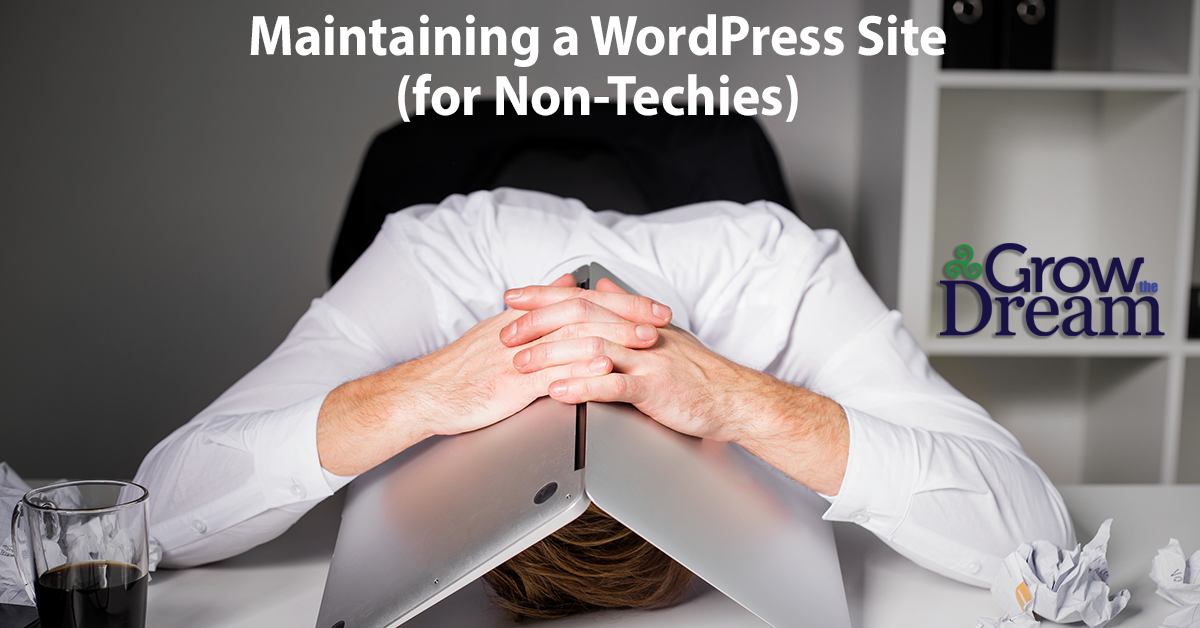 How to Maintain a WordPress Site (for Non-Techies)